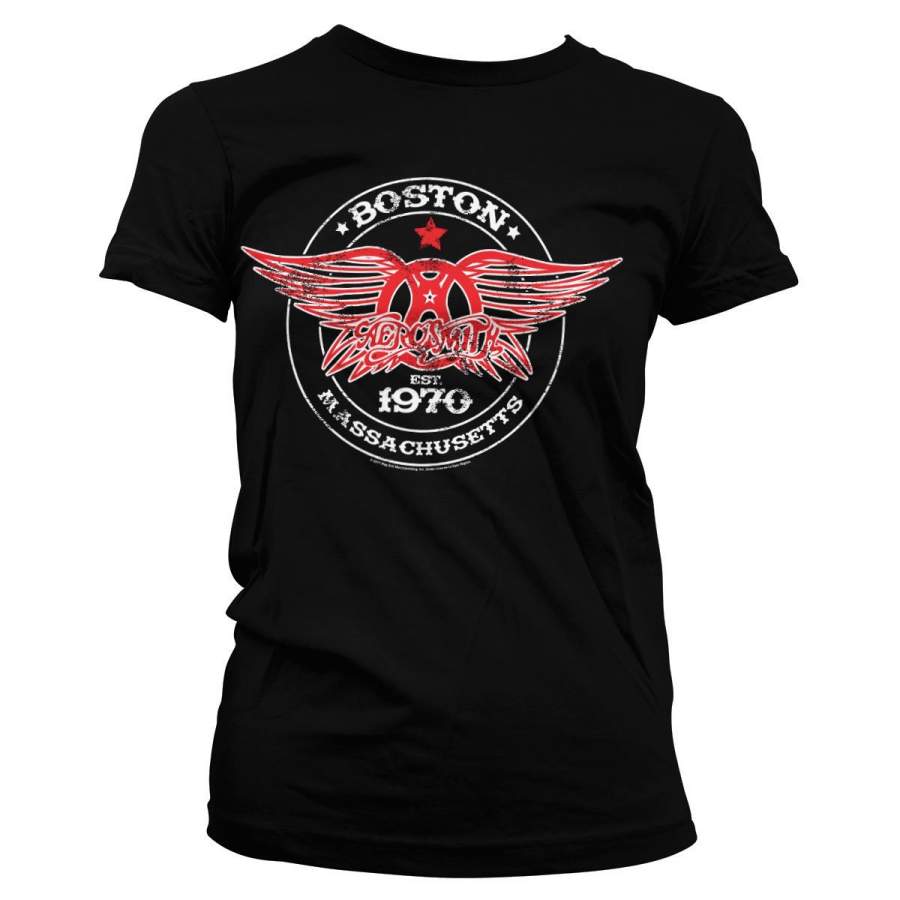 Aerosmith – Est. 1970. Boston Girly Tee