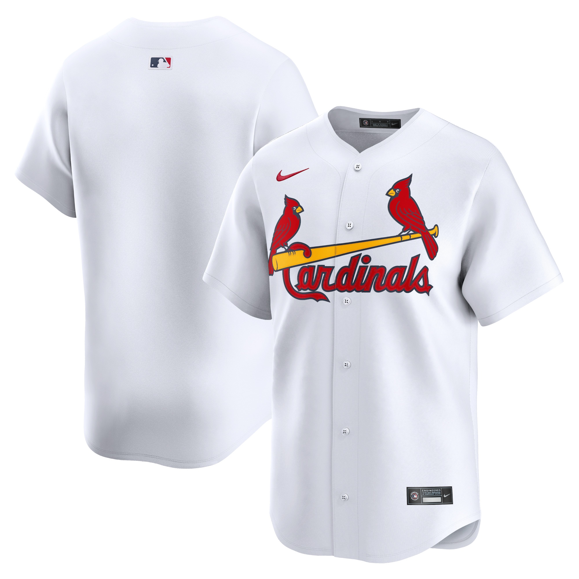 St. Louis Cardinals Youth Home Limited Jersey – White