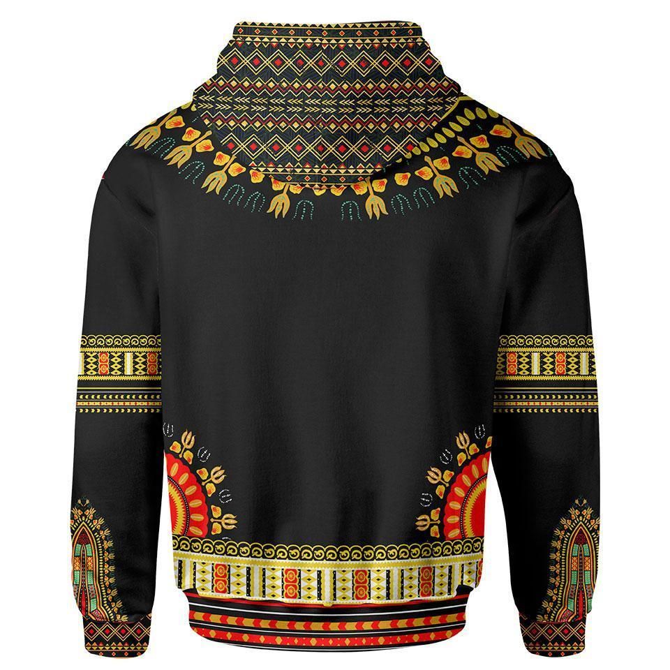 Forbescloth Hoodie – Colorful Dashiki Zip Hoodie J0