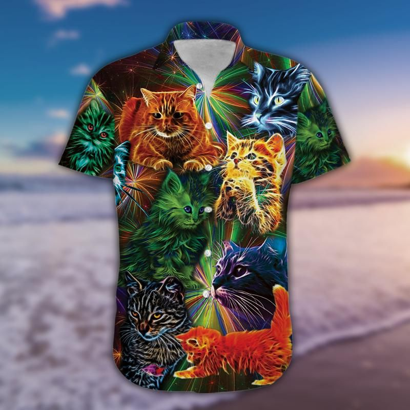 Cat Aloha Hawaii Shirts For Men Women Ha38922