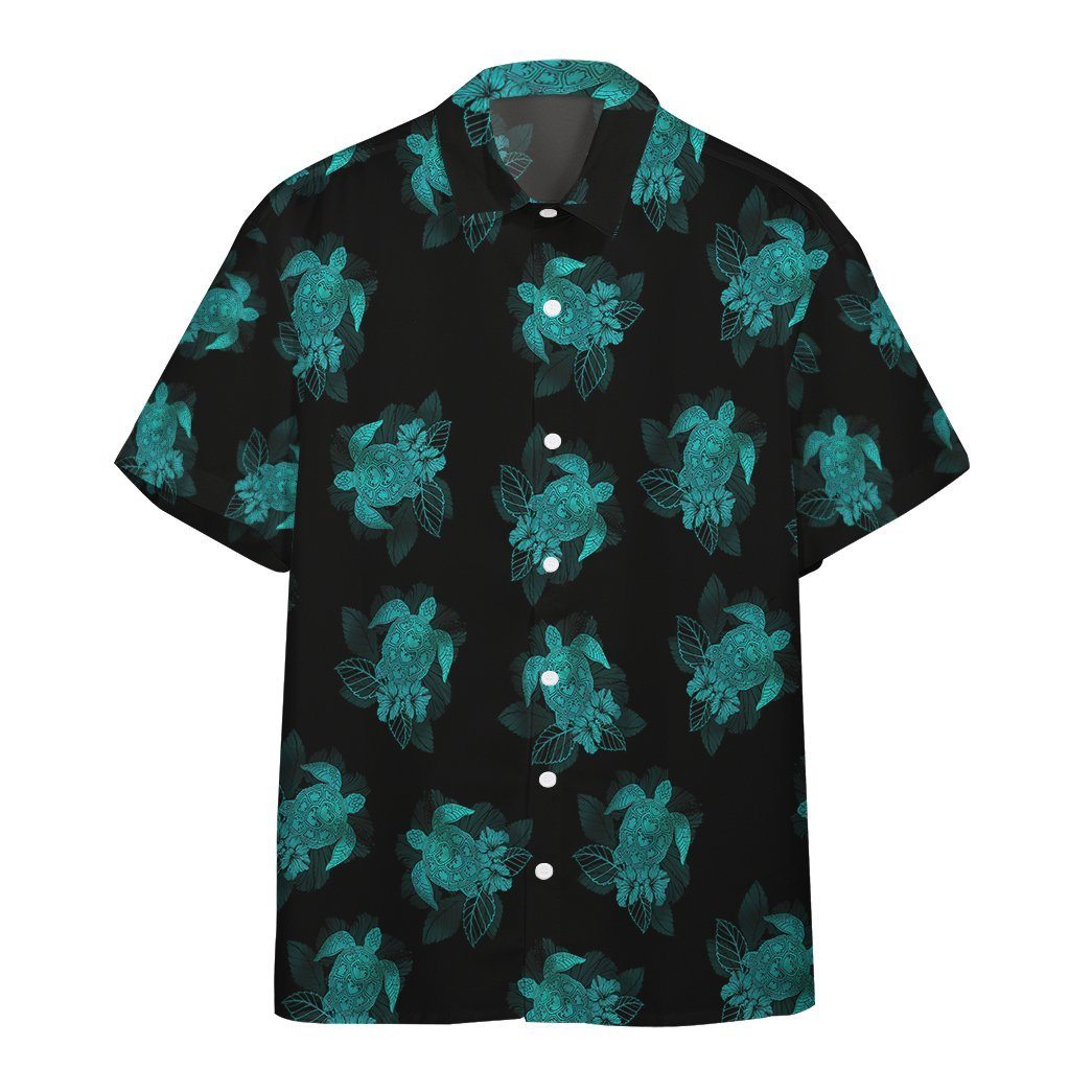 Gearhumans Turtle Summer Hawaiian Shirt Ha12113