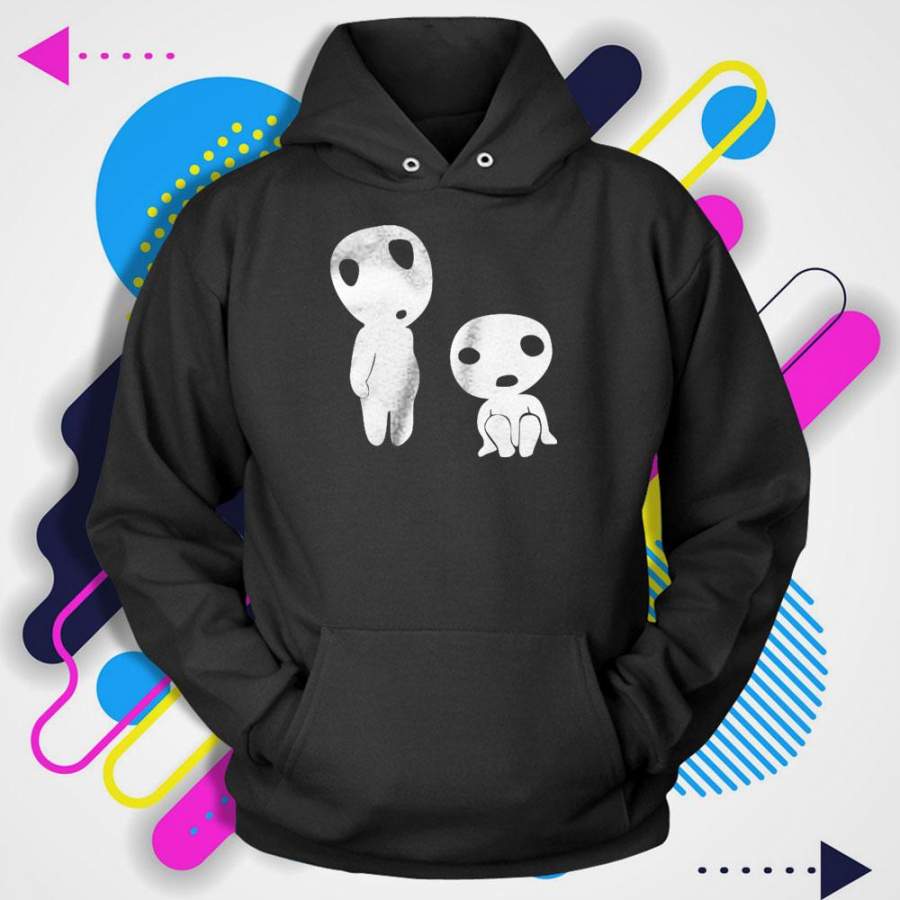 Kodama Couple Japanese Folklore Men’S Hoodie