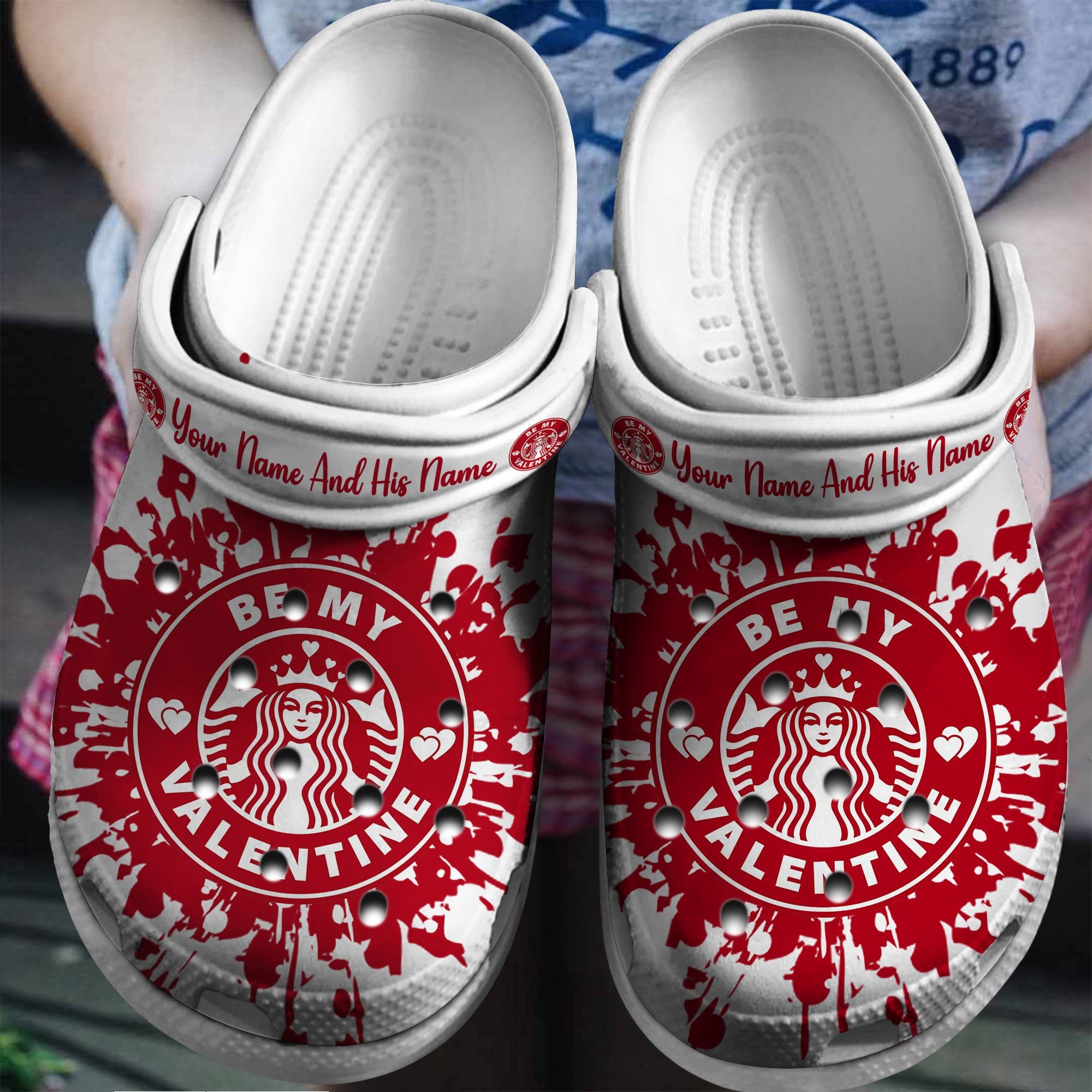 Starbucks Crocs Crocband Clogs Shoes Comfortable For Men Women and Kids 8