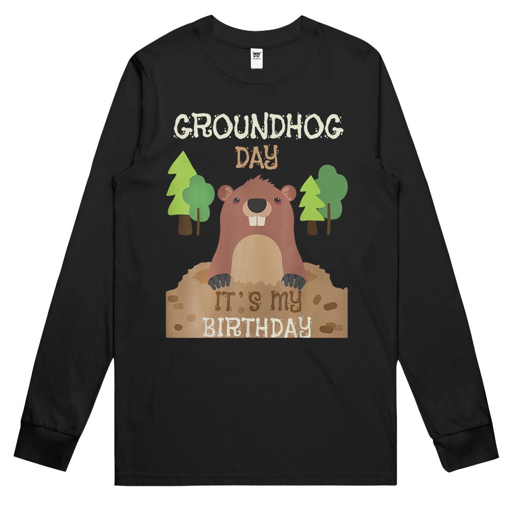 Happy Groundhog Day 2021 Tee Ground Hog Shadow Long Sleeve T Shirts