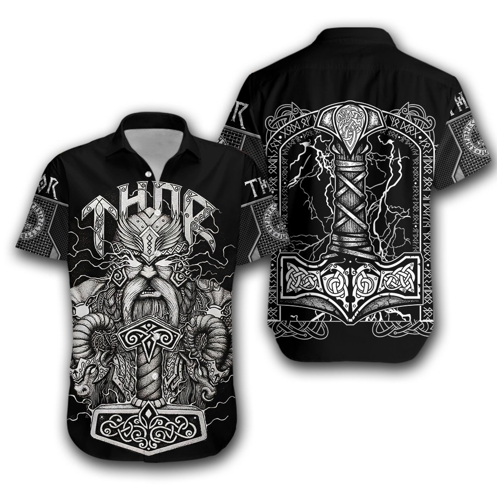 Viking Hawaiian Shirt Pre12097