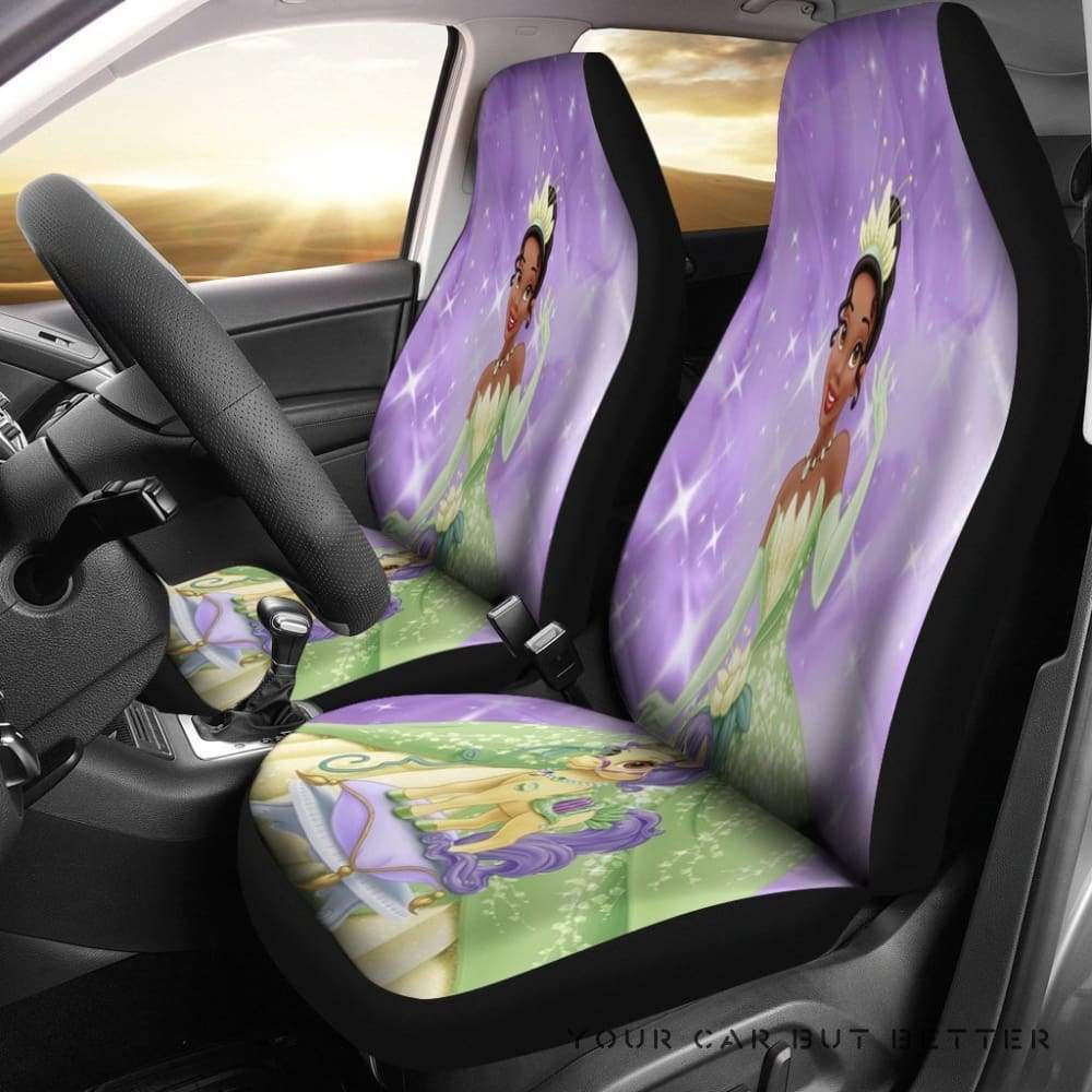 Tiana The Princess And The Frog Car Seat Covers Cartoon 155026