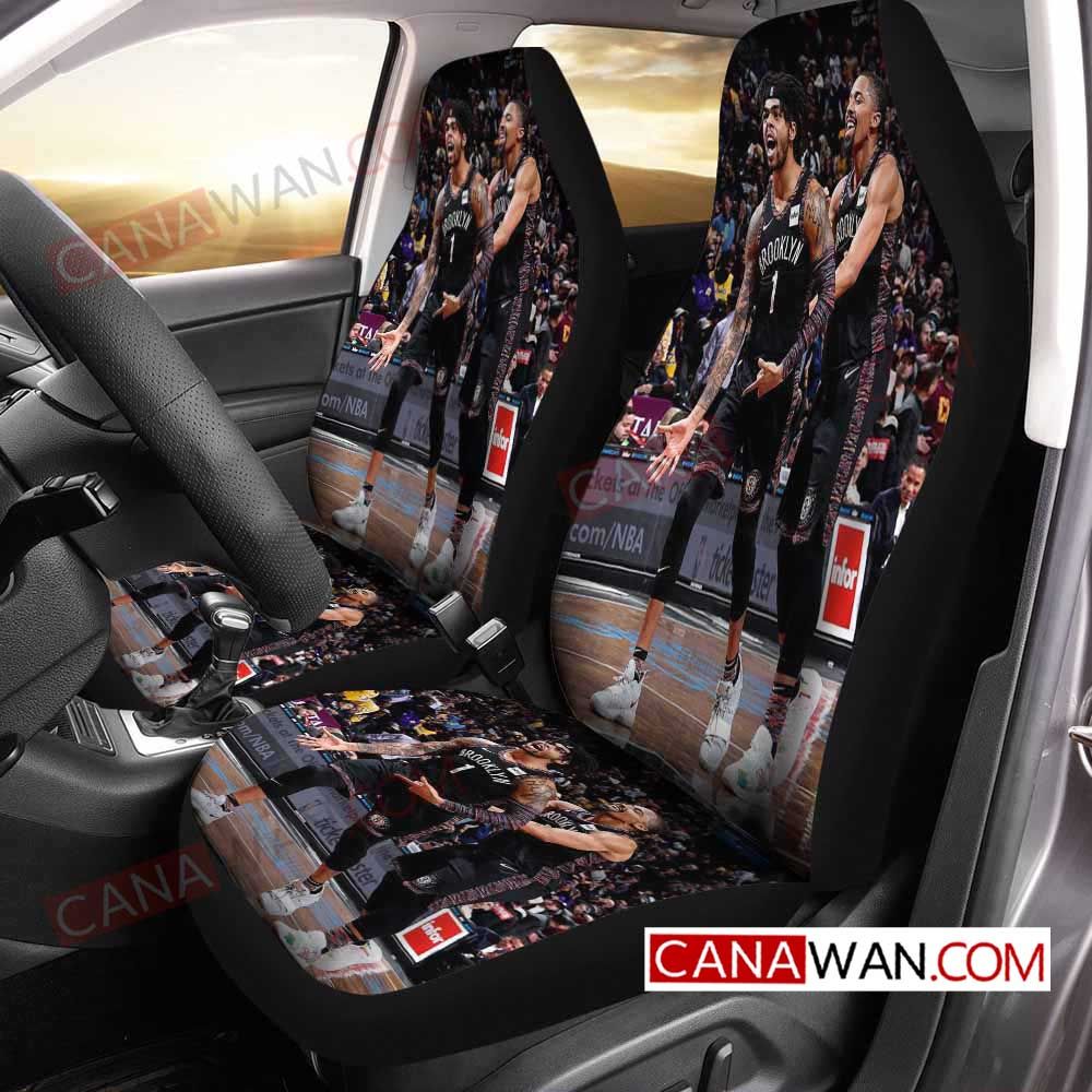 Brooklyn Nets Style065 3D Customized Personalized Car Seat Cover