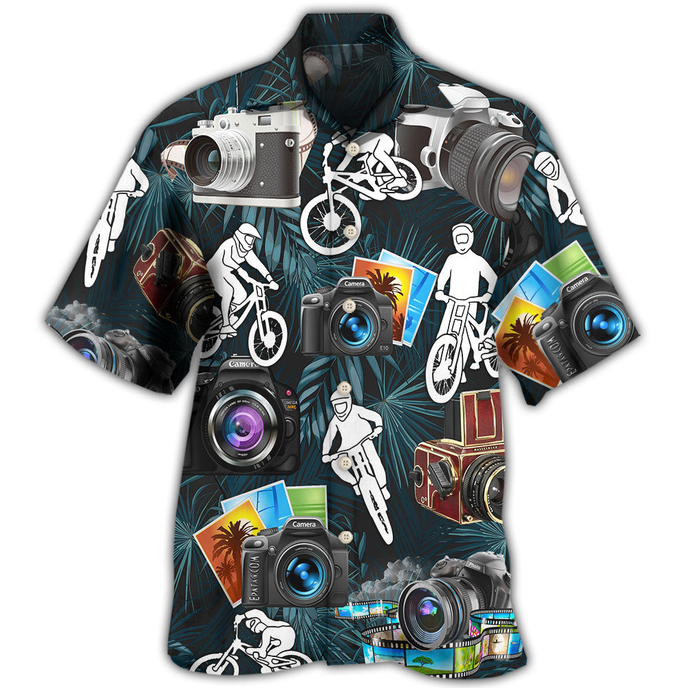 Camera I Like Cycling And Hawaii Shirt Ha69516