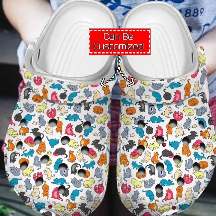 Cat – Personalized Cute CatPattern Clog Shoes For Men And Women