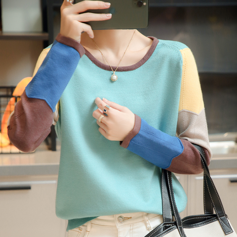 2022 Autumn Winter Women’s Cashmere Sweater Pullover O-Neck Casual Fashion High Quality Warmth alx