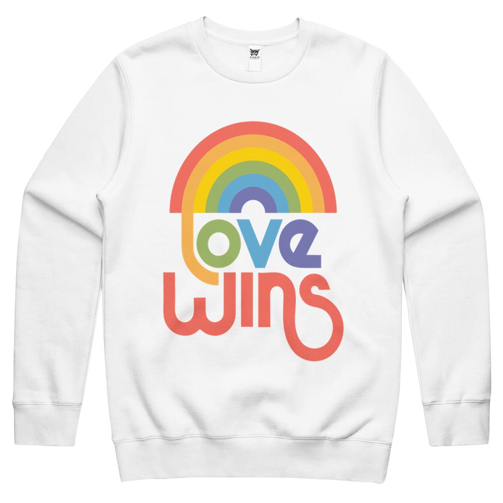 Love Wins Crewneck Sweatshirt