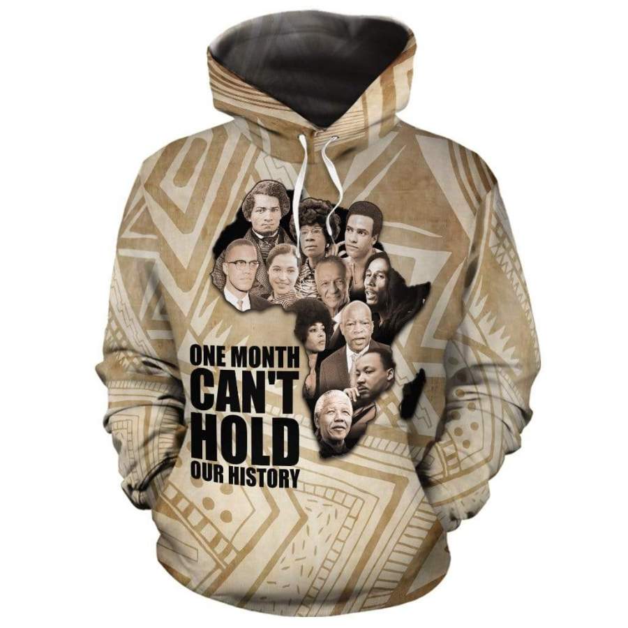 One Month Can’t Hold Our History All-over Hoodie