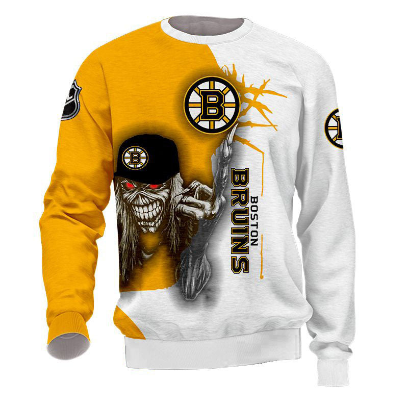 Iron Maiden Boston Bruins Sweatshirt