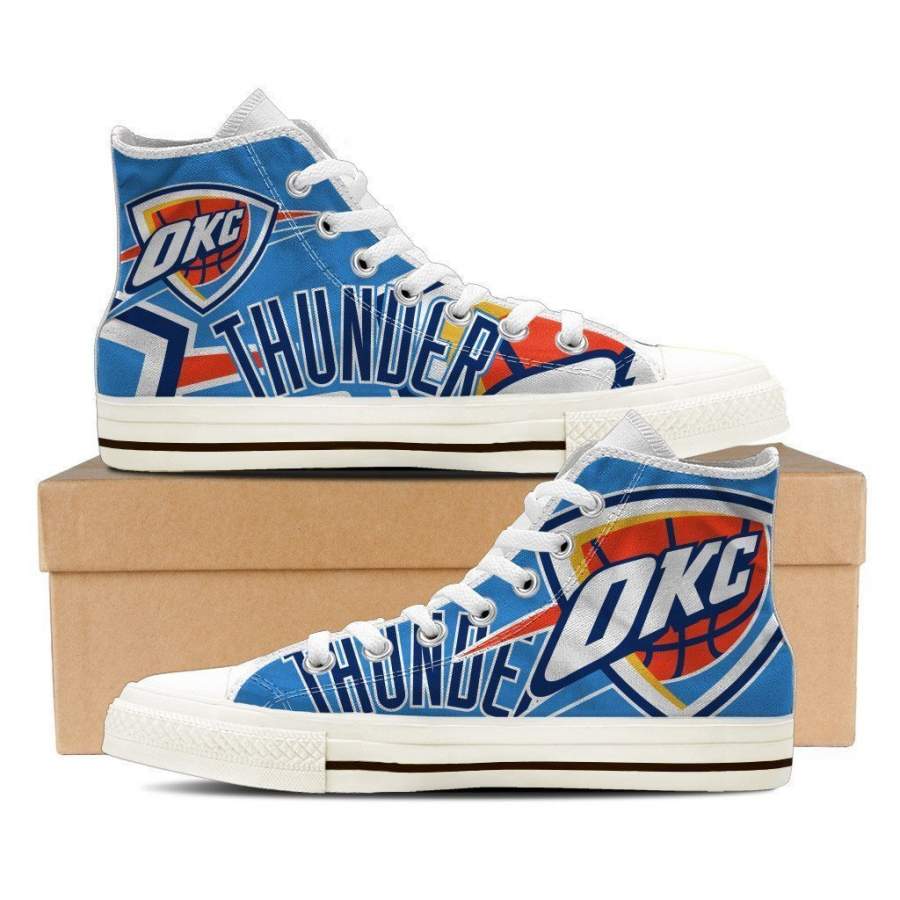 Oklahoma City Thunder Mens High Top Sneakers High Top