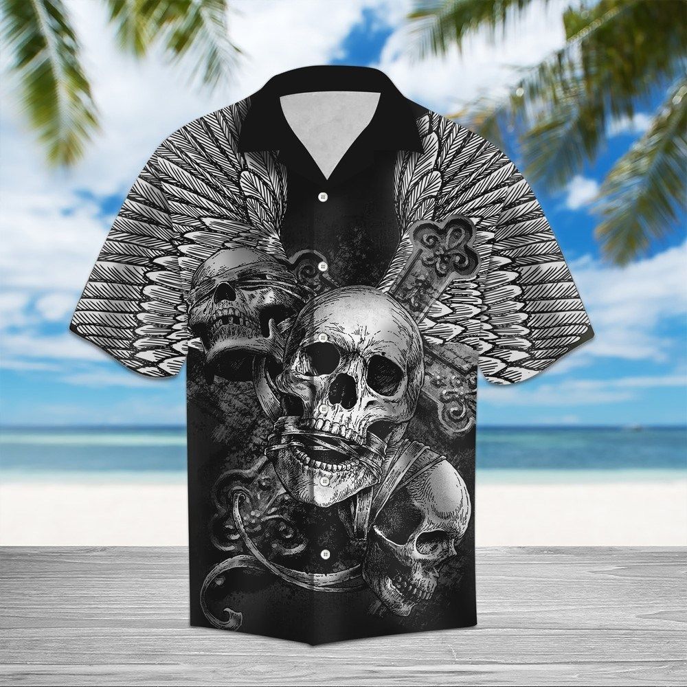 Order Skull Cross Hawaii Shirt Ha61870