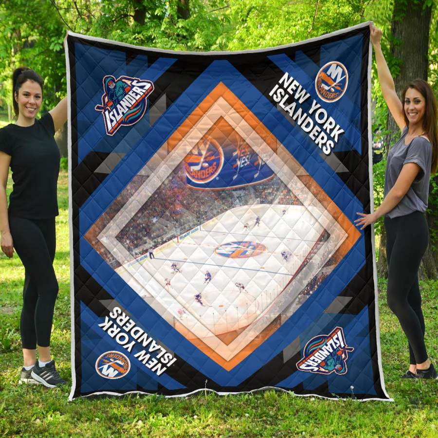 Pro New York Islanders Stadium Quilt For Fan