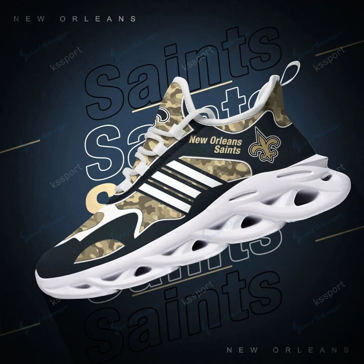 New Orleans Saints Yezy Running Sneakers Bg538