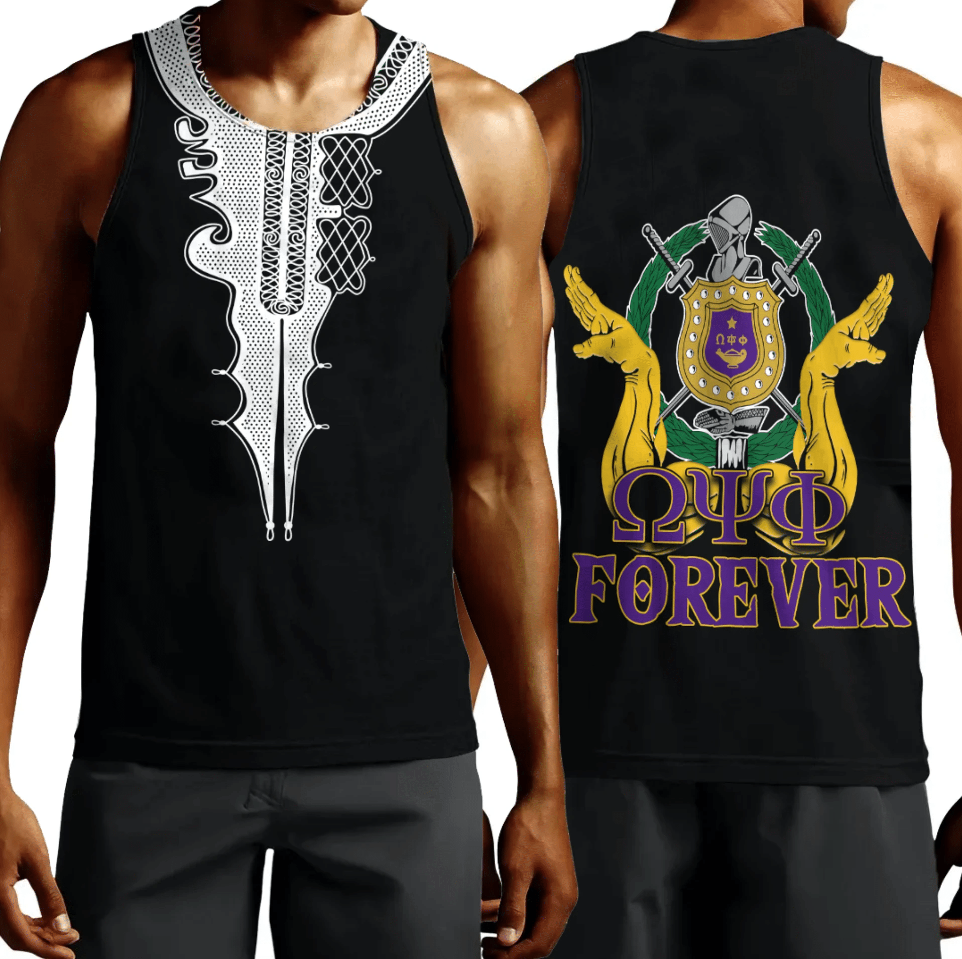 Getteestore Tank Top – Omega Psi Phi Forever Tank Top A31