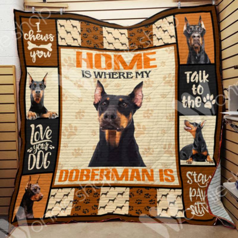 Doberman Pinscher Dog Blanket DCB1001 79O49