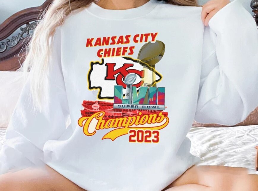 Superbowl Champions Shirt, Kansas City Chiefs Sweatshirt