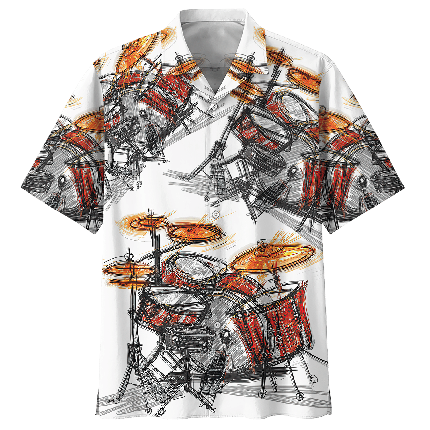 Guitar Hawaii Shirt 160362 Ha40417