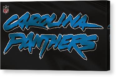 6 Carolina Panthers Uniform Joe Hamilton Canvas Print