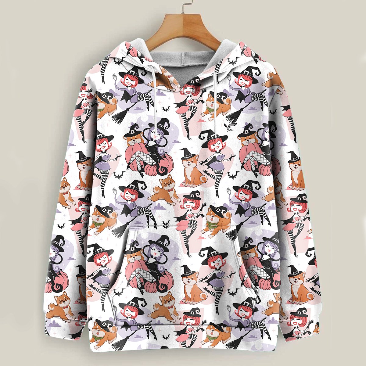 Witch Way To The Treats – Shiba Inu Halloween Hoodie