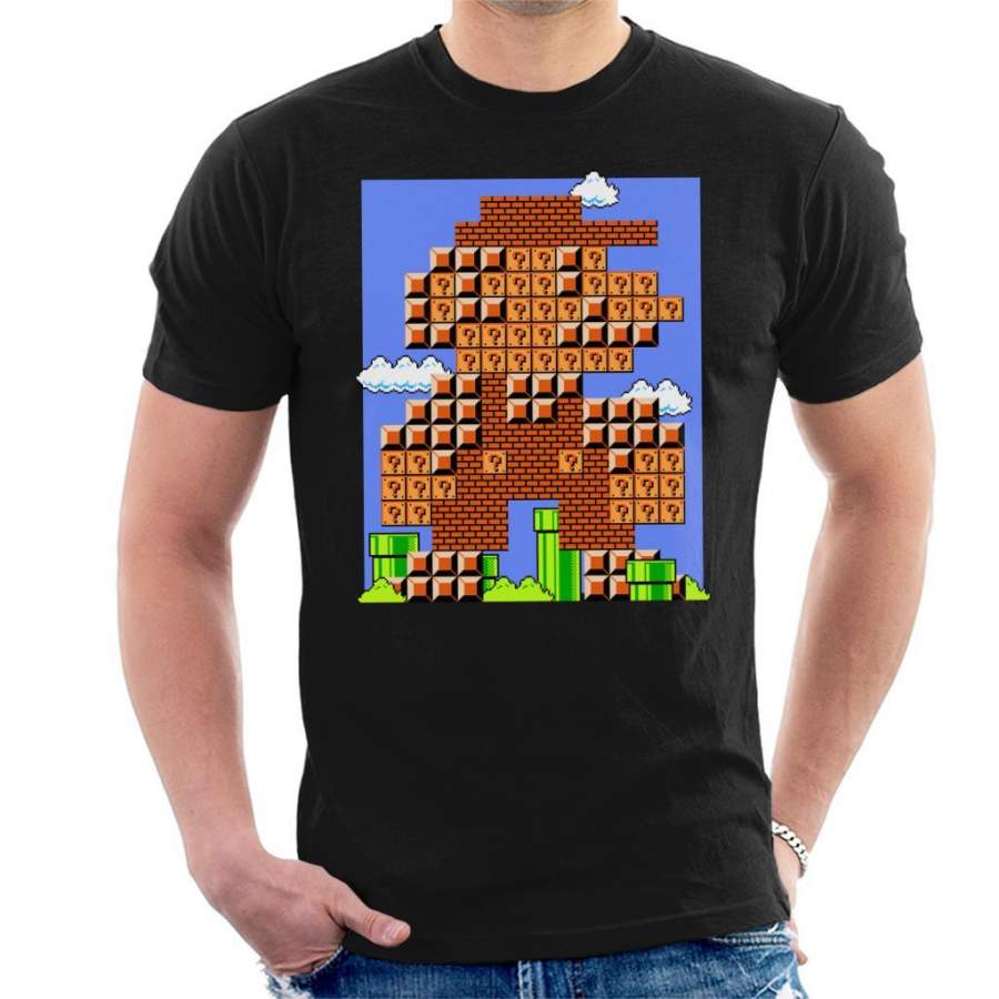 Block Super Mario Bros Men’s T-Shirt