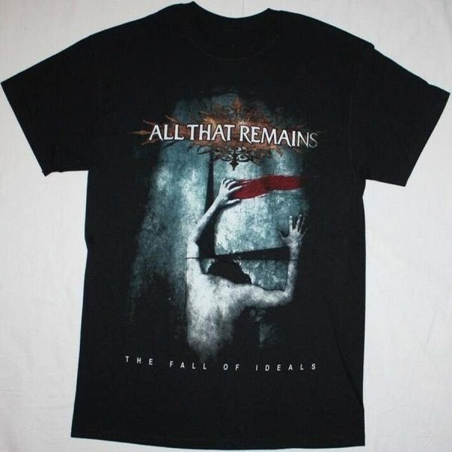 All That Remains The Fall of Ideals Metalcore Shadows Fall Black T-Shirt