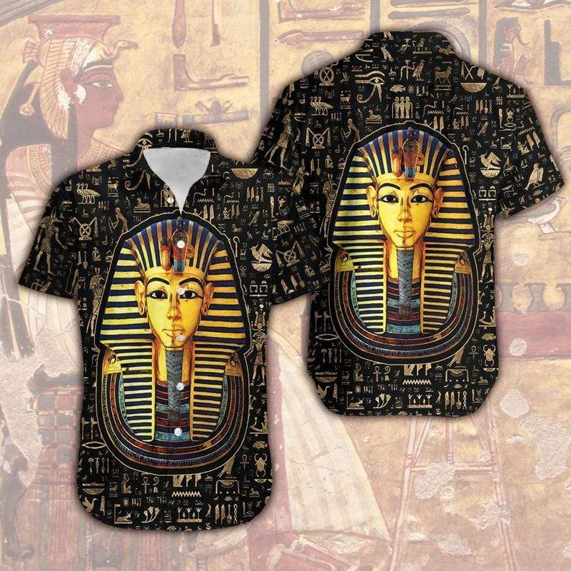 Aloha Shirts Ancient Egypt Pharaoh Hawaii Shirt For Men Women Ha81256