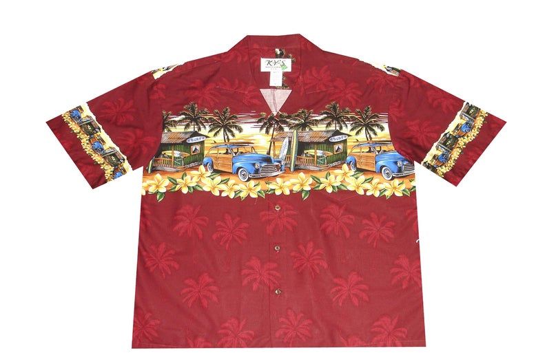 Woody Car Red Yellow Amazing Design Hawaiian Shirt Dhc18064249