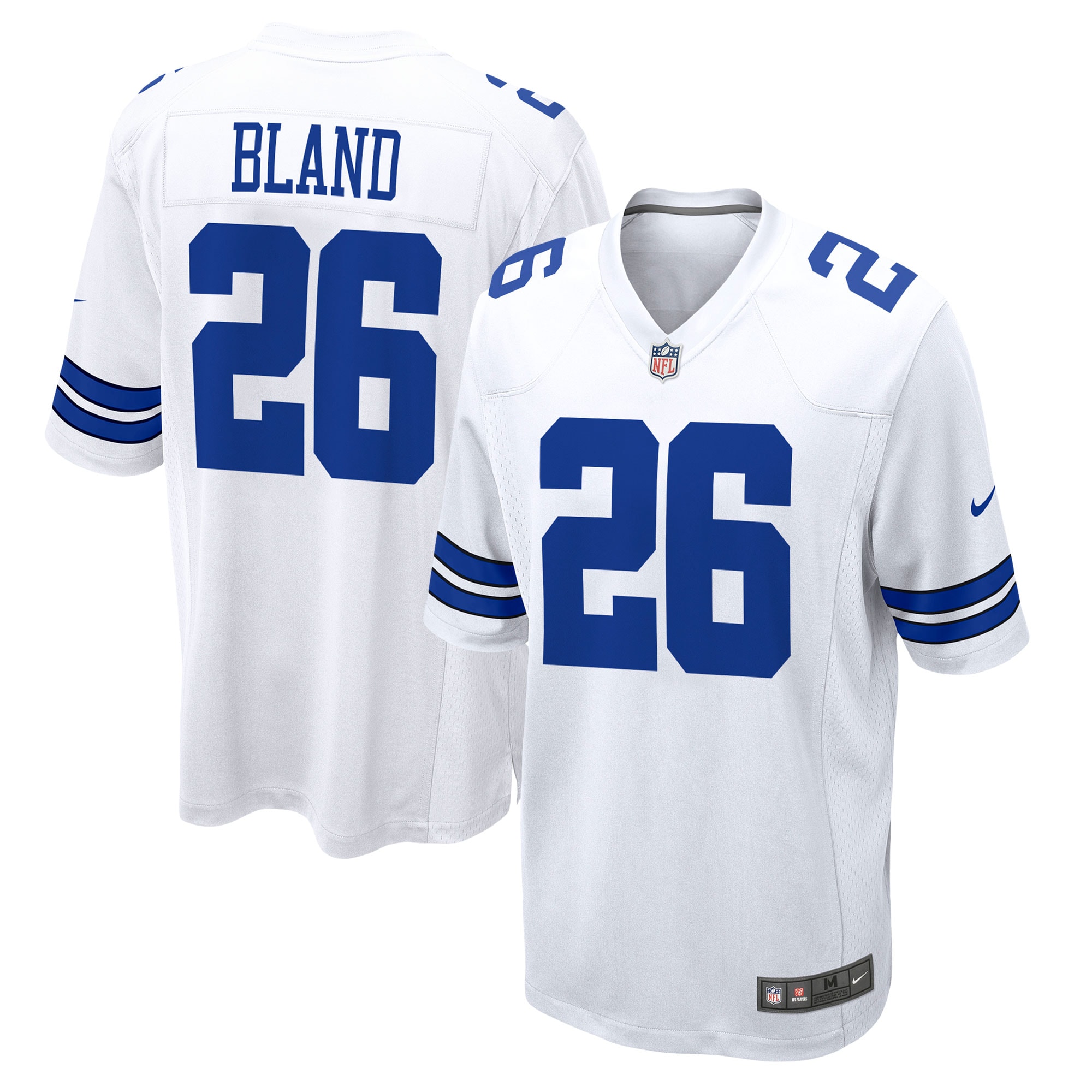 DaRon Bland Dallas Cowboys Game Jersey – White