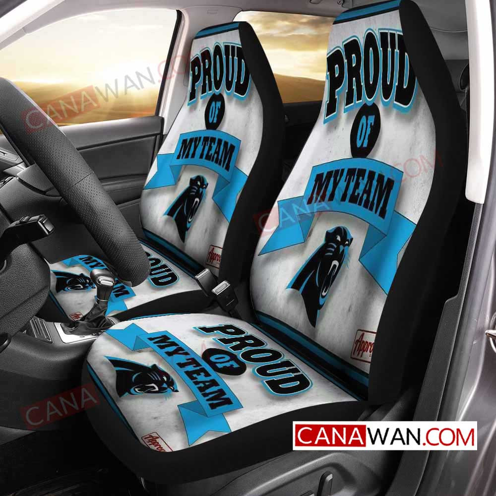 Carolina Panthers Style194 3D Customized Personalized Car Seat Cover