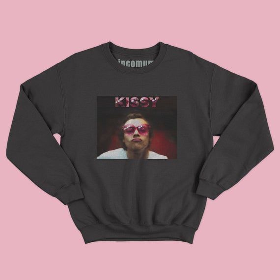 Harry Styles Shirt Kissy Harry Styles Sweater Harry Styles Merch One Direction 1D Harry Styles Gift Winter Clothes Shirt