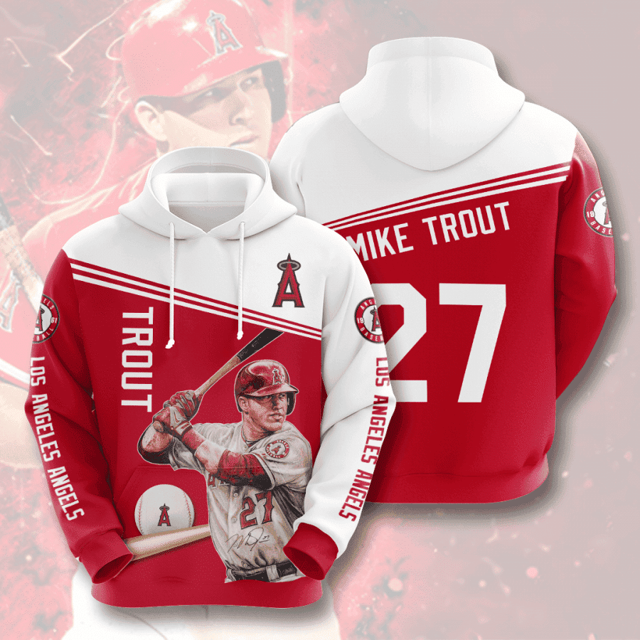 Los Angeles Angels Mike Trout 29 Hoodie & Zip Hoodie