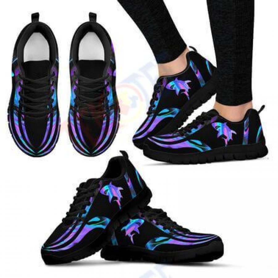 Mens Womens Shark Galaxy Sneakers Shark Custom Sneakers Shoes TDT165