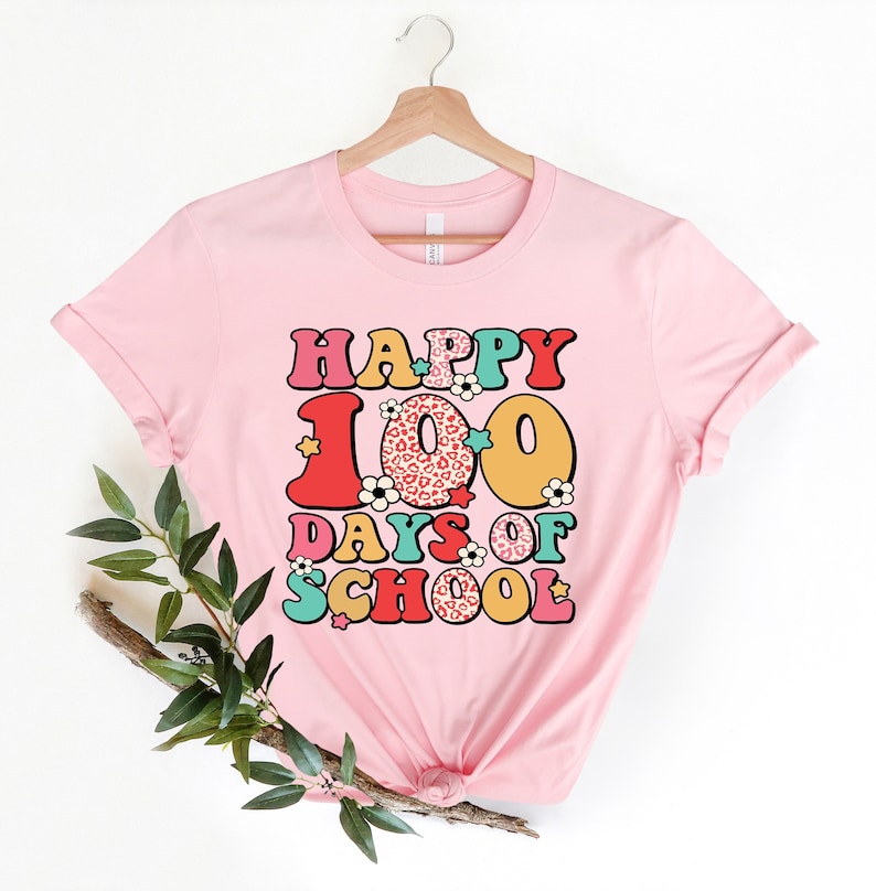 100 Days of School Shirt  100 Day Shirt  100th Day Of School Celebration  Student Shirt Back to School Shirt  Gift For Teacher