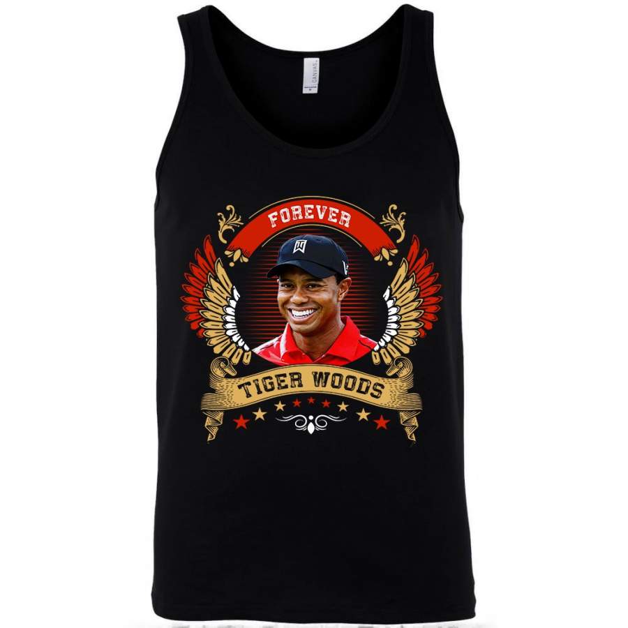 Tiger Woods T Shirt Golf Golfer Forever Fan Gift Men T-Shirt Unisex Tank Top