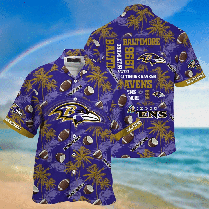 Baltimore Ravens Ultra Cool Hawaii Shirt Ha55932