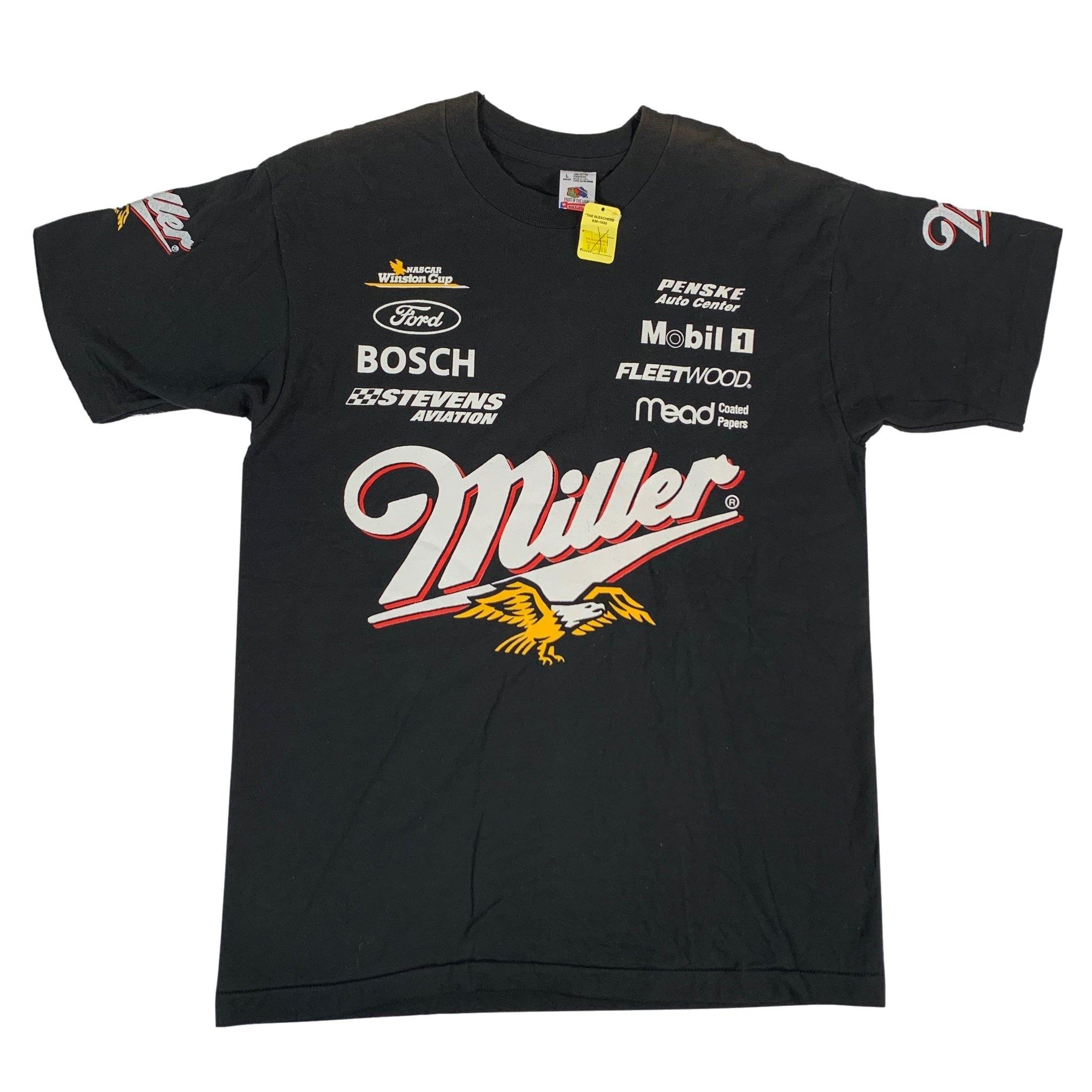 Vintage Nascar “Miller” Multi-print T-Shirt