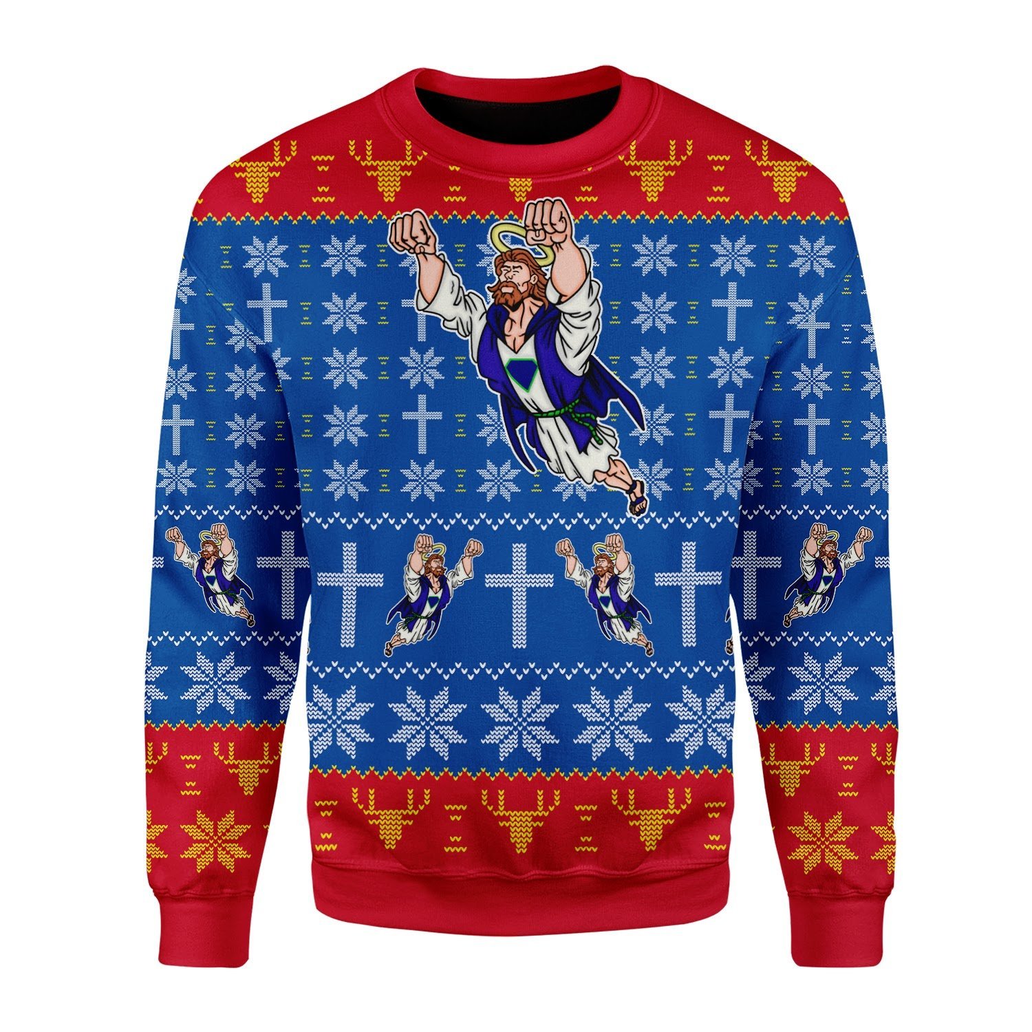 Super Jesus Christmas Sweater