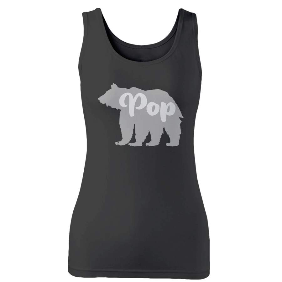 Pop Bear Grandfather Woman’s Tank Top