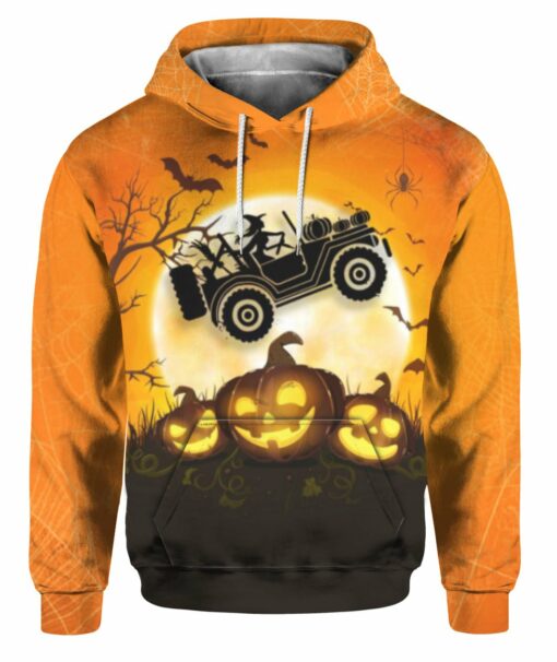 My Broom Broke So Now I Drive A Jeep Halloween 3D All Over Printed Shirts For Men And Women, Gift For Halloween Day, Happy Halloween