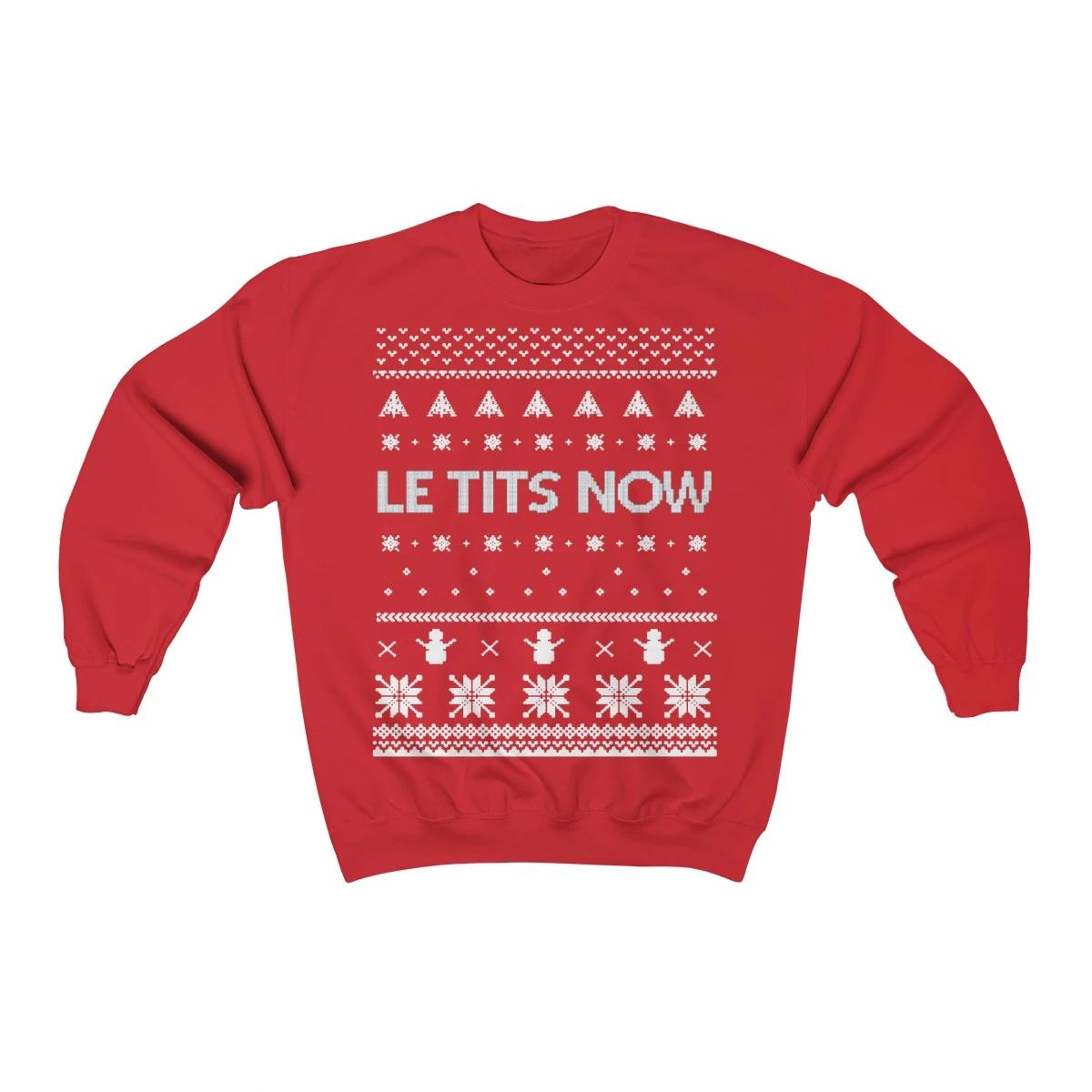 Ugly Christmas Sweater – Le Tits Now Xmas