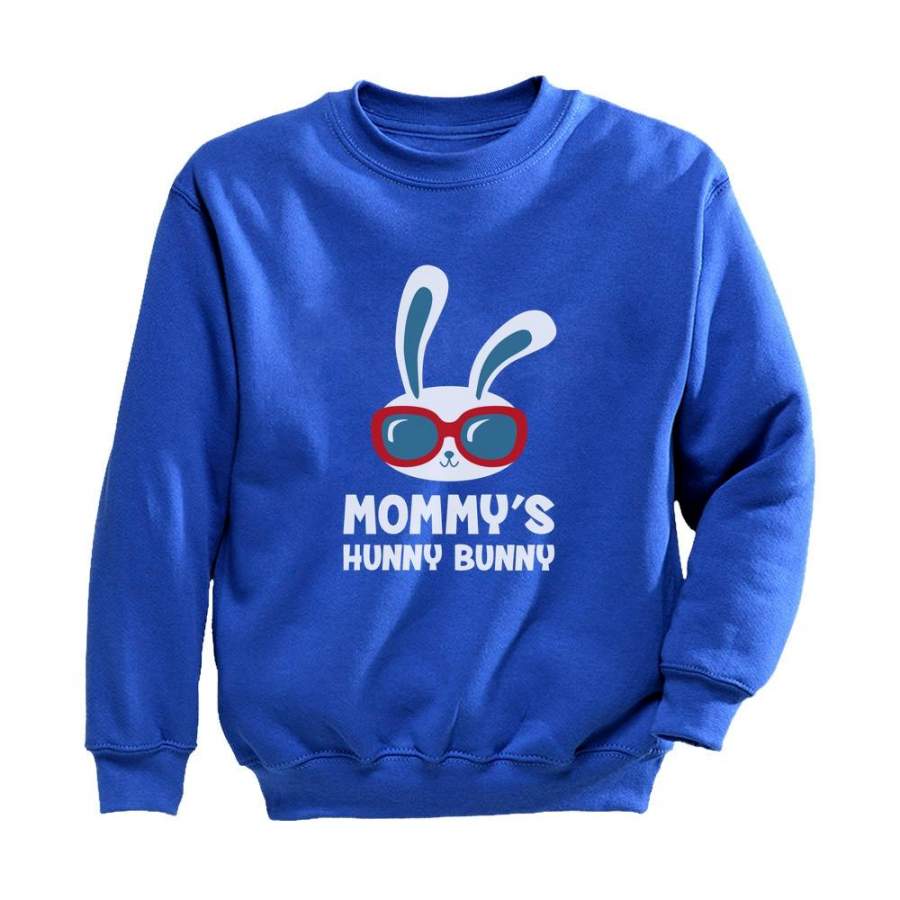 Mommy’s Hunny Bunny Cute Easter Toddler/Kids Sweatshirt