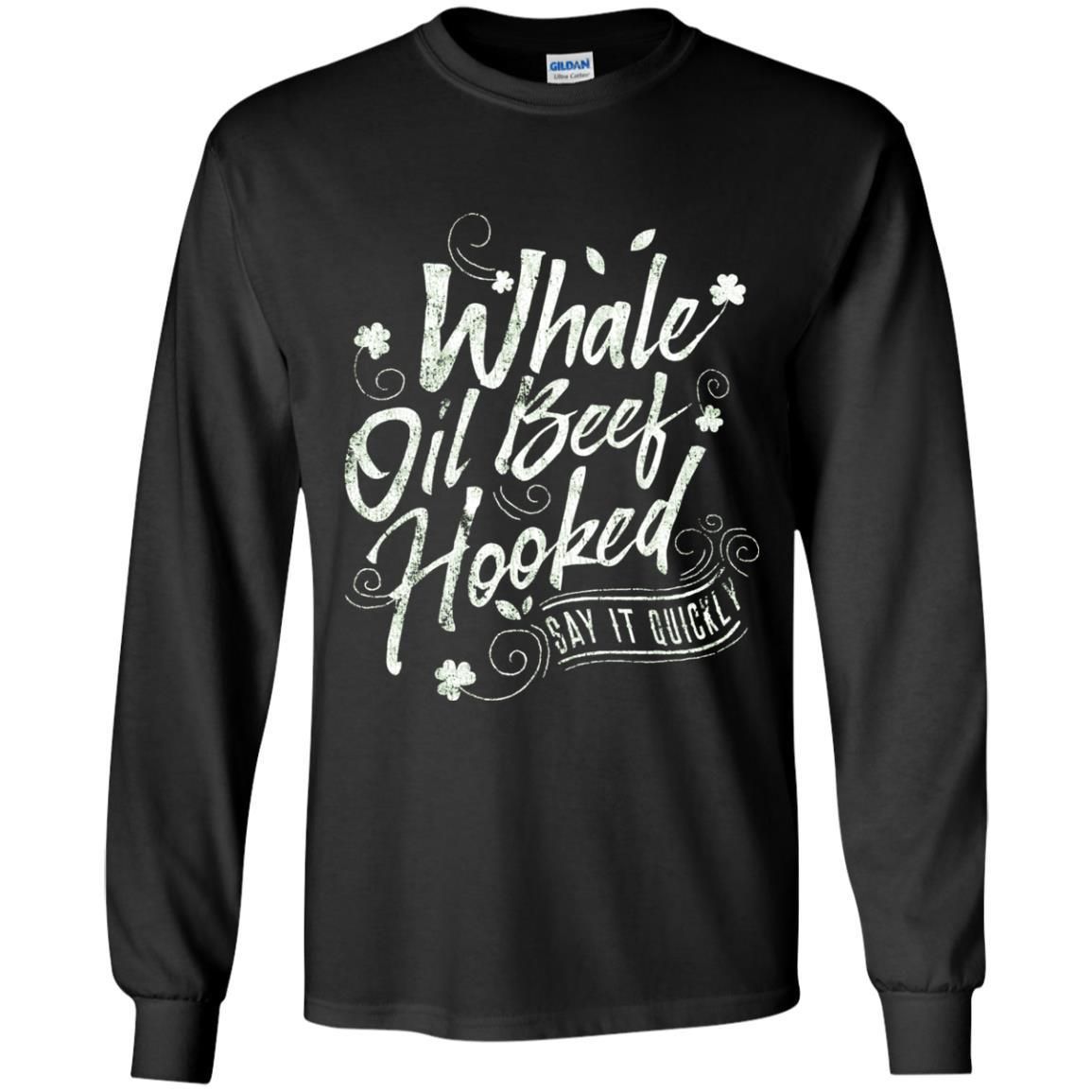 Whale Oil Beef Hooked T-Shirt