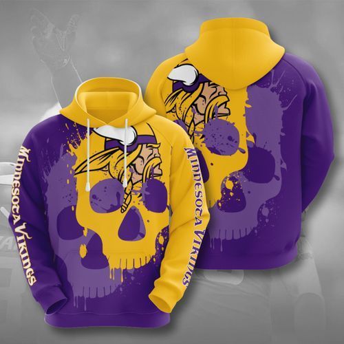 Amazon Sports Team Minnesota Vikings No669 Hoodie 3D