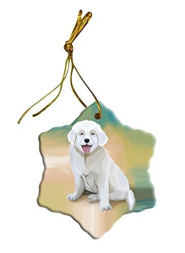 Slovensky Cuvac Puppy Star Porcelain Ornament Spor48120