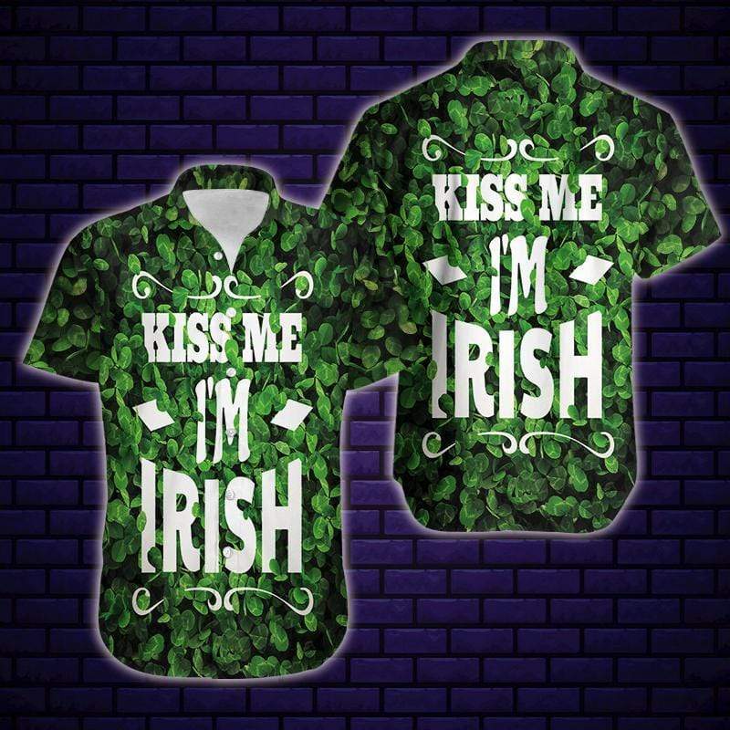 Kiss Me Im Irish Hawaii Shirt Ha14368