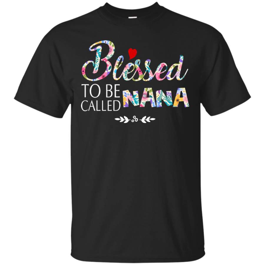 AGR Blessed to be called nana shirt